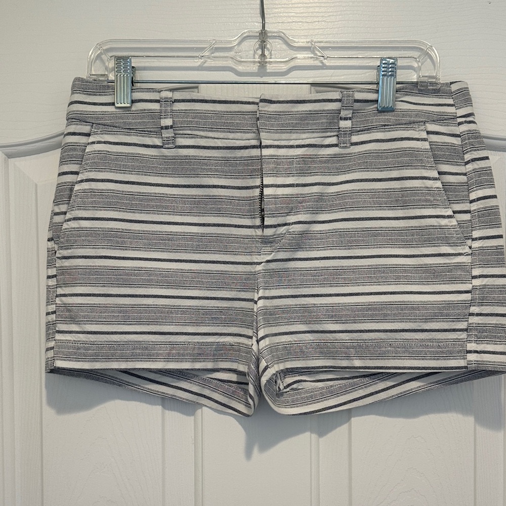 Gap Striped Blue and White Women's Shorts